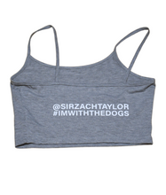 Load image into Gallery viewer, Zach Taylor #IMWITHTHEDOGS CropTop

