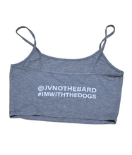 Load image into Gallery viewer, JVNO The Bard #IMWITHTHEDOGS CropTop
