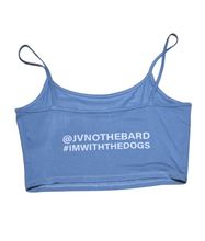 Load image into Gallery viewer, JVNO The Bard #IMWITHTHEDOGS CropTop
