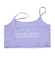 Load image into Gallery viewer, JVNO The Bard #IMWITHTHEDOGS CropTop
